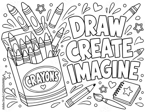 Back to School Coloring Pages for Kids | Cute Bold Line Art with Fun School Quotes | Printable Classroom Coloring Activities for Preschool Kindergarten and Elementary