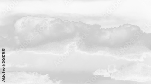 Canvas Print Isolated PNG cutout of a cloud on a transparent background, ideal for photo bash
