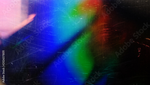 Tableau sur toile Lens flare background