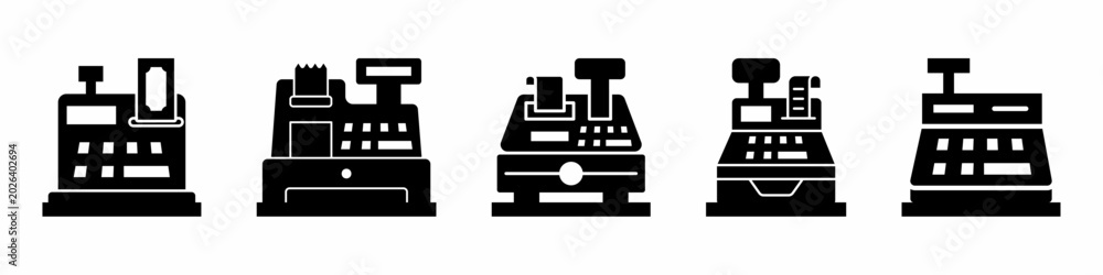 Obraz na płótnie Till icon vector collection