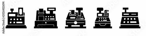 Obraz na płótnie Till icon vector collection