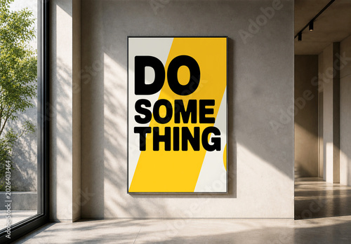 Corporate Wall Poster Mockup