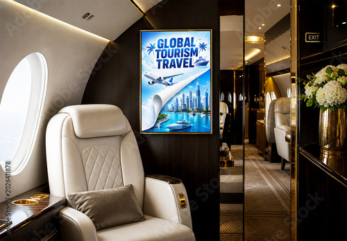 Travel Tourism Poster Mockup