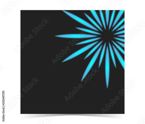 abstract colorful tech background in square format