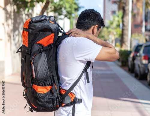 Heavy Backpack Strain