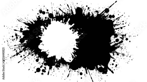 Foto Solid black background with no visible content or pattern, uniformly dark tone t