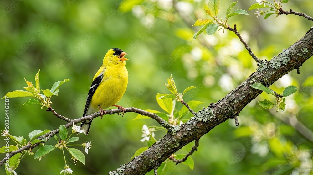 Obraz premium great tit on a branch