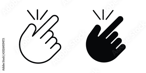 Cuadro en lienzo Easy icon - web black vector design.
