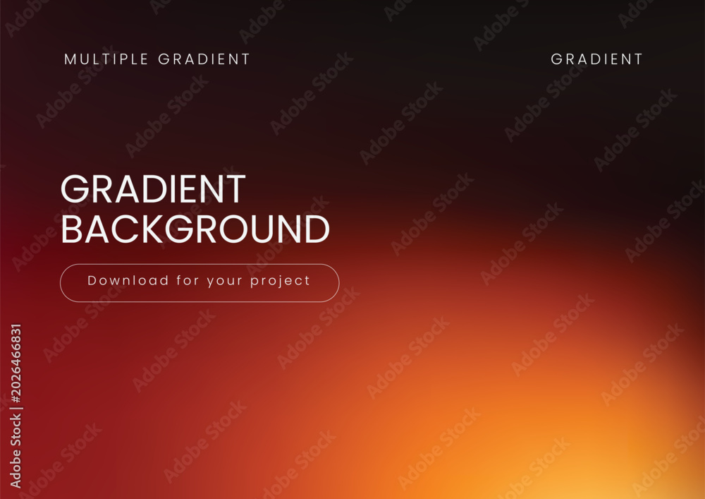 Fototapeta premium Modern Gradient Vector Illustration