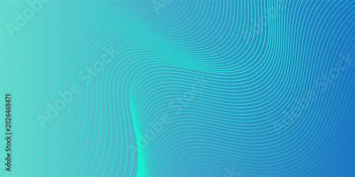 Fotografía Picture technology speed connect blue green cyber nano information, abstract com