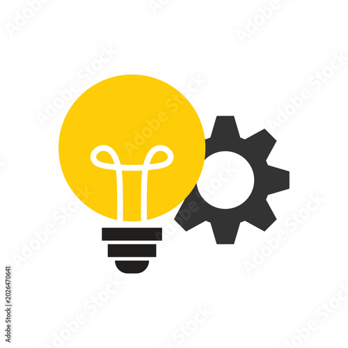 Creative Business Idea Setting Icon