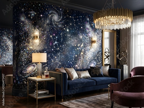 Luxury_Cosmic_Glitter_Wallpaper 2