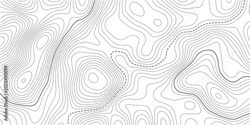 Photos Topographic map background geographic line map with elevation assignments