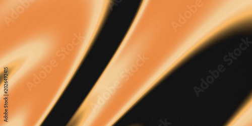 Abstract glow grainy texture background, orange and black flowing wave pattern with soft light and smooth gradient, warm modern backdrop