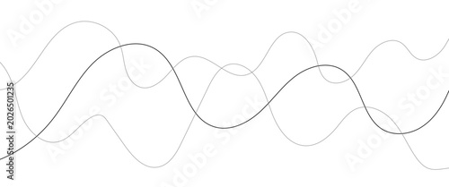 Canvastavla Technology abstract lines on white background