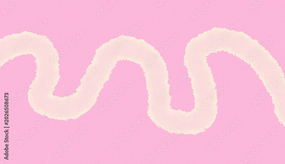 Naklejka premium Abstract pastel pink wavy line texture background