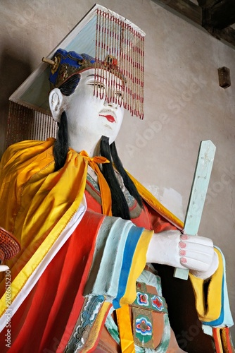 Wanrong Jiwang Temple, Wanrong County, Yuncheng City, Shanxi Province, China