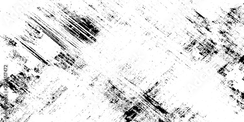 Фотография Black grunge texture with white background vector illustration for design