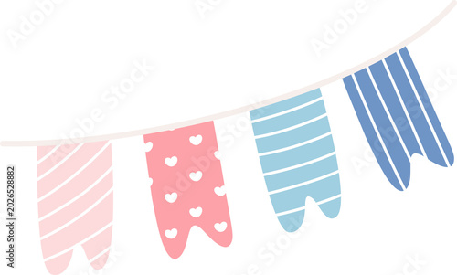 cute hand drawn birthday element