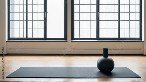 Yoga Mat in Calm Morning Light