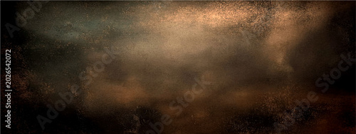 Bild auf Leinwand Abstract ethereal atmospheric texture, evoking deep emotion, mystery, and a sense of the sublime, with subtle play light shadow
