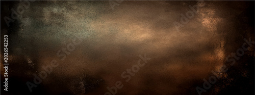 Fényképezés Abstract texture of aged parchment or weathered stone with warm, earthy tones, evoking a sense of history, mystery, and raw, untamed power