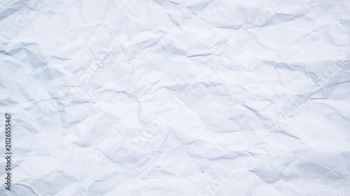 Seamless Wrinkled White Paper Texture Background Minimal Loop Animation