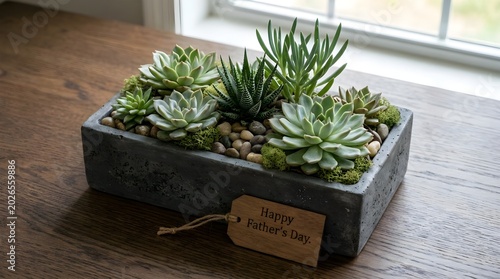 Succulent Fathers Day Gift