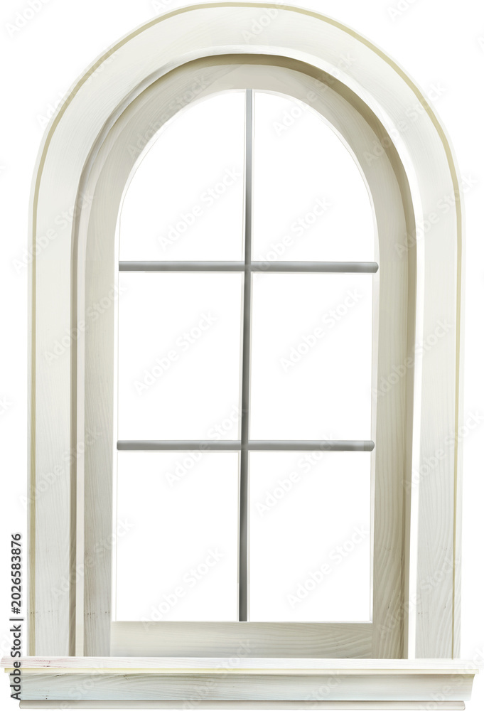 Fototapeta premium window on white