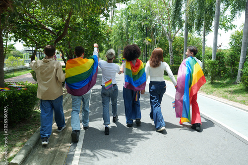 The LGBTQ+ community is having fun and enjoying activities during the holidays.