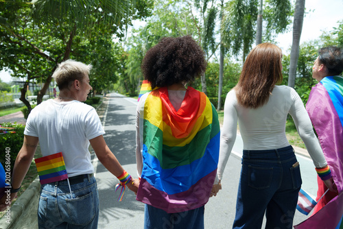 The LGBTQ+ community is having fun and enjoying activities during the holidays.