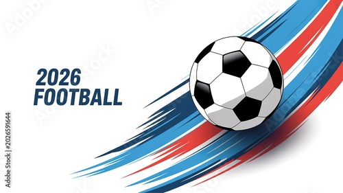Dynamic Neon Green Blue Football World Cup Action Scene with Midfield Player Dribbling and Crowd Silhouettes in High Contrast Motion Blur Style