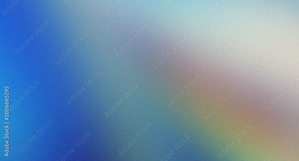 Obraz premium Abstract blue grainy gradient background with diagonal light spectrum.