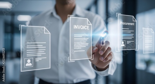 Streamlining procurement processes with digital invoices and documents