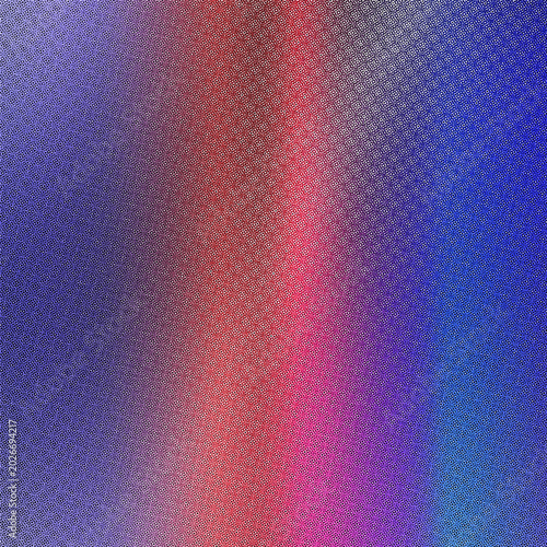 Quadro su tela Abstract neon gradient background set with glowing light leaks and synthwave col