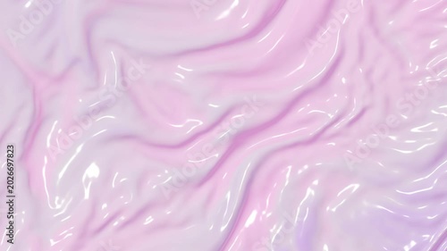 抽象 液体 グラデーション テクスチャ ピンク パープル 流体 背景 素材 光沢 艶 皺 Abstract liquid gradient texture pink purple fluid waves glossy shiny background pattern