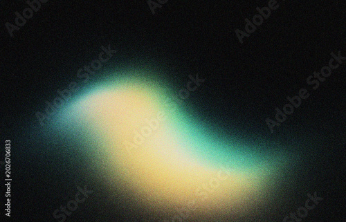 Photography Vintage 80s Black Teal Wave Gradient Design
