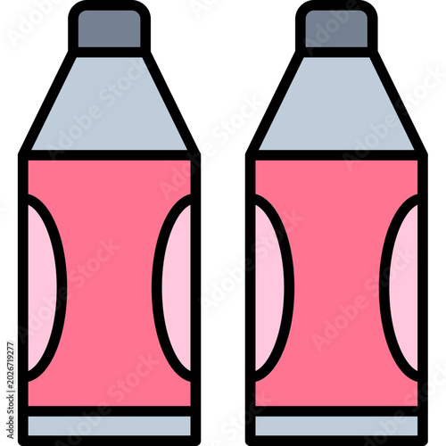 Photography Water Bottle Icon