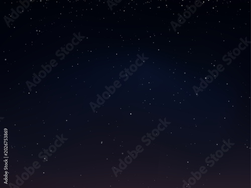 Fotografia The Milky Way stretches across a desert night full of stars