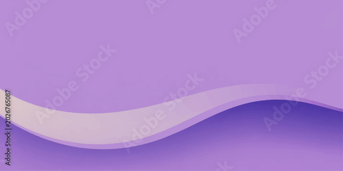 Bild auf Leinwand An abstract blue and purple background with waves, glowing pink lines, and futur