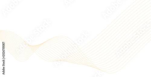 Modern Artistic Flow Line Background Illustration