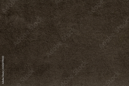 Obraz na płótnie Dark brown, textured suede-like background with a soft, velvety appearance