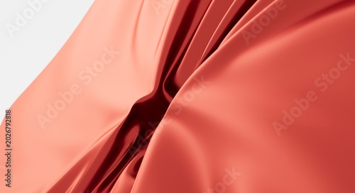 Close up view of flowing co...