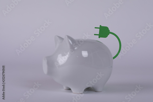 Symbol of saving money and ...