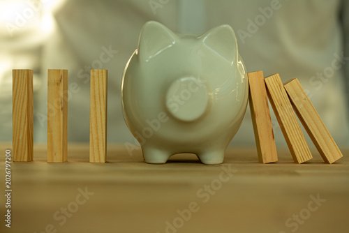 Financial security concept,...