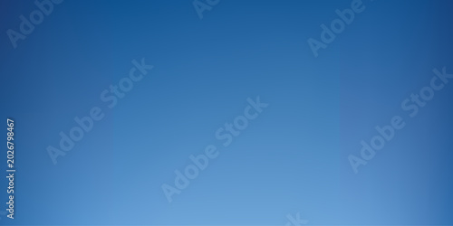 Quadro su tela Blue gradient background clear