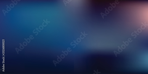 Schilderij op canvas Dark blue and pink gradient background with soft light