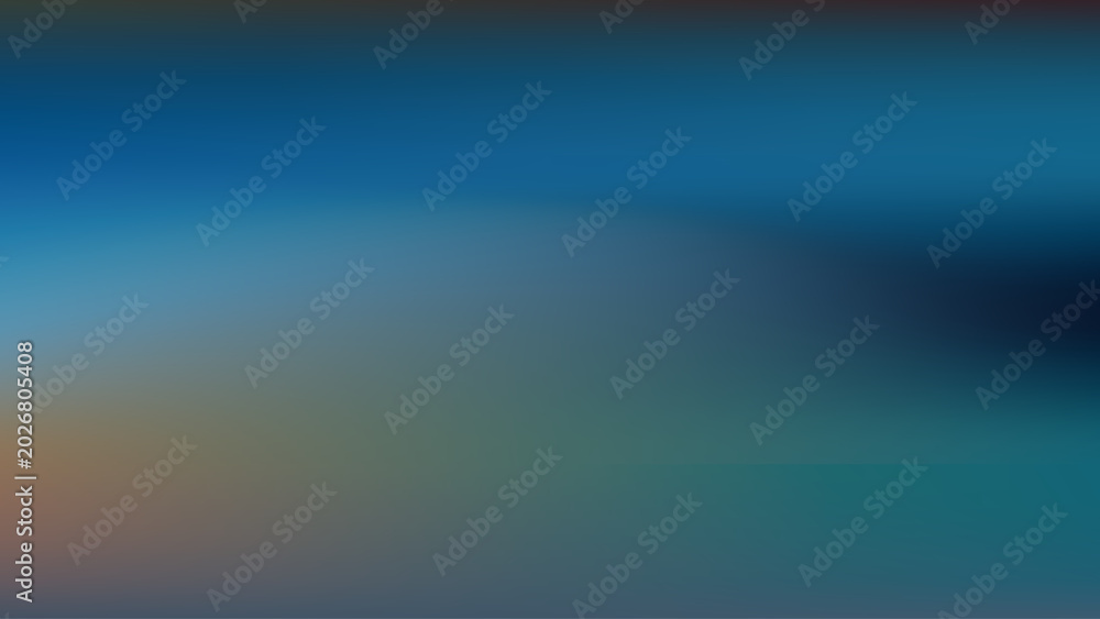 Obraz premium Gradient blue green brown background