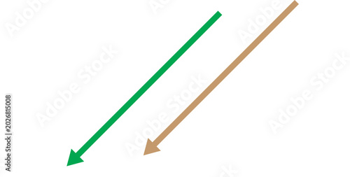 Arrow icon set, arrow icon vector . Black long up arrow icon vector . arrow pointing upward
