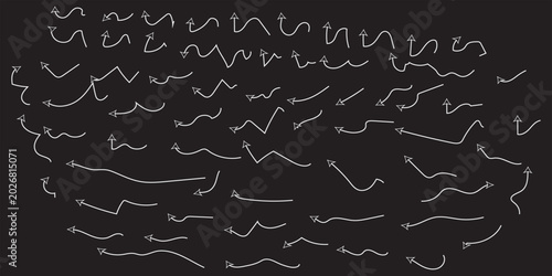 Arrow icon set, arrow icon vector . Black long up arrow icon vector . arrow pointing upward